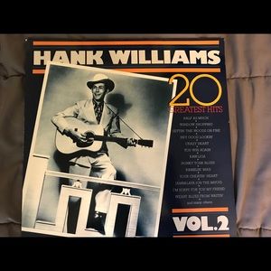 Hank Williams Greatest Hits LP